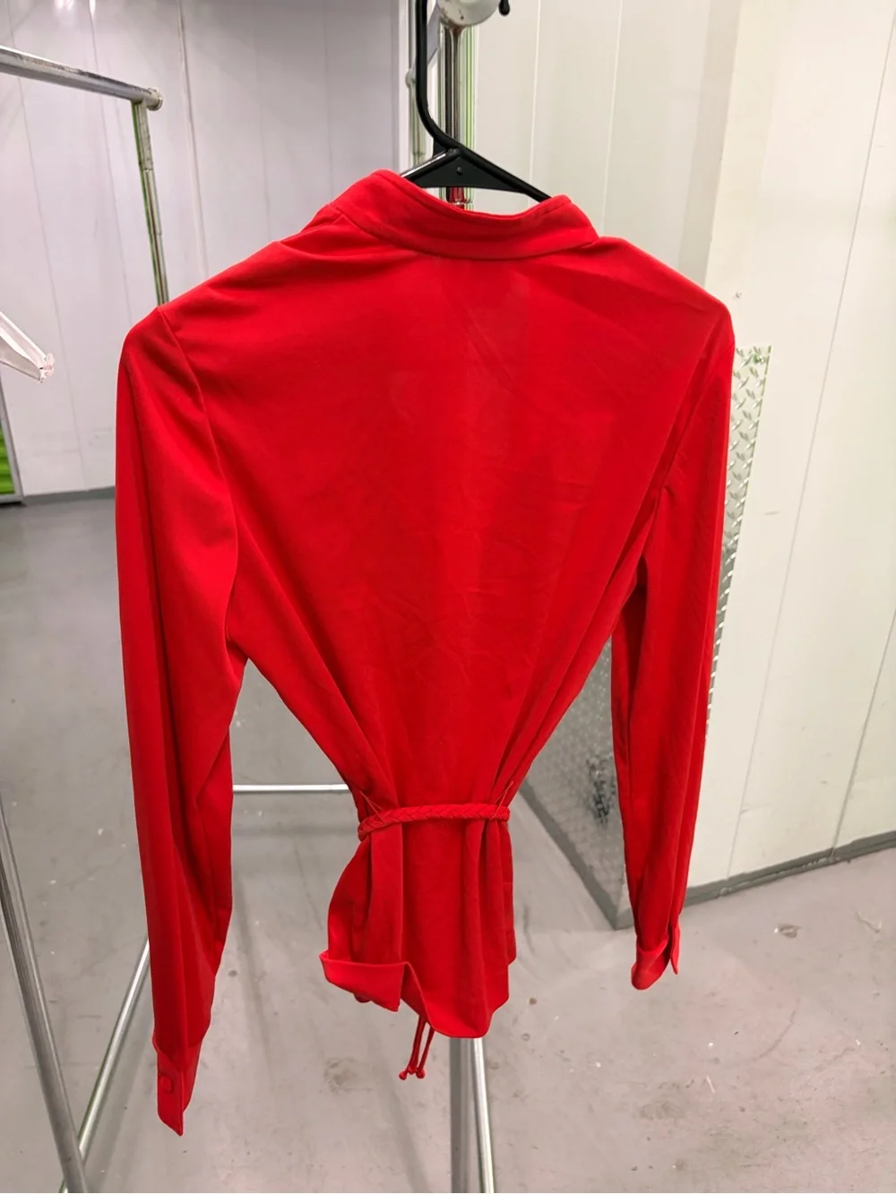 Country Miss size 14 Vintage Red Two-Piece Set - Wrap Top & Maxi Skirt